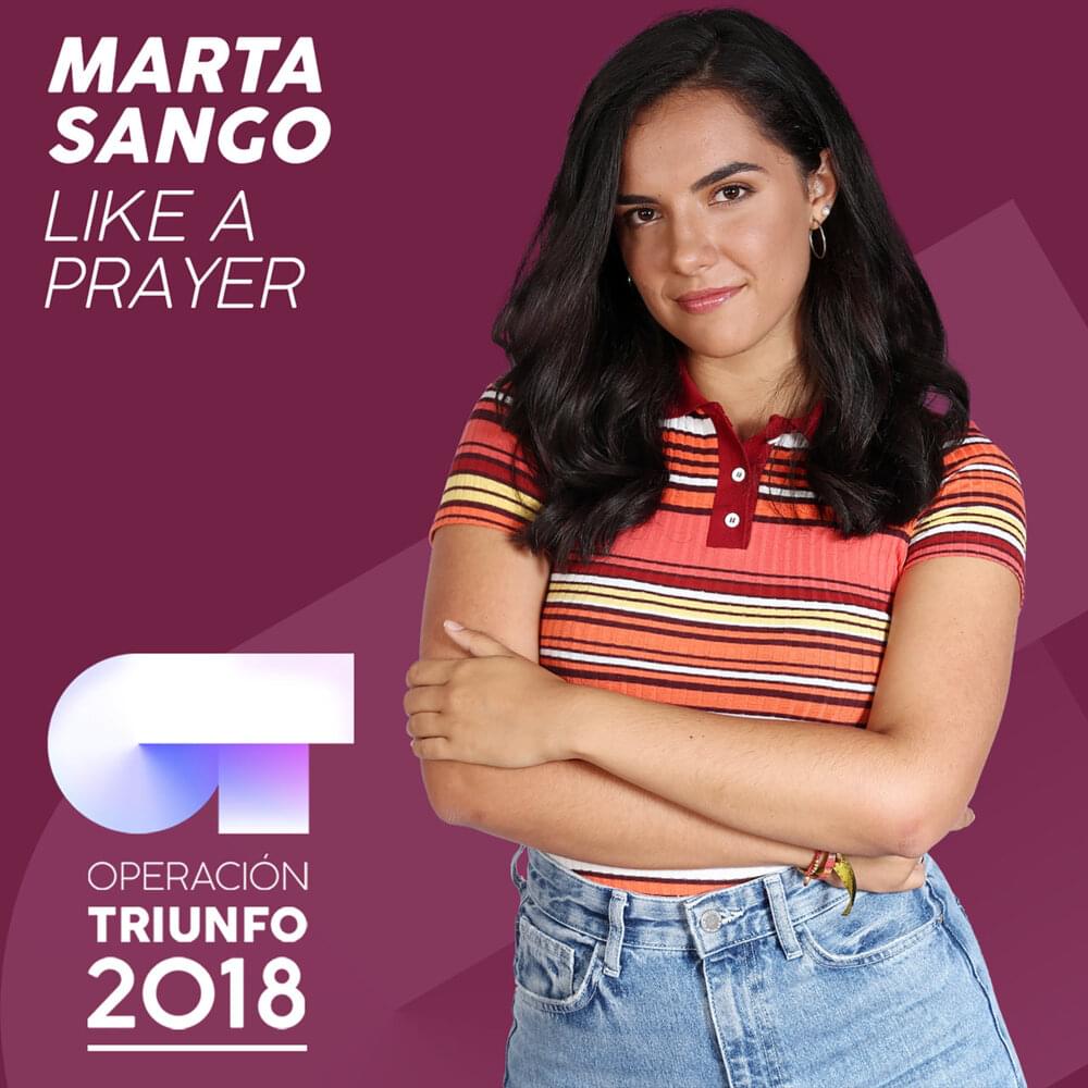 Album cover art for "Like A Prayer" by Operación Triunfo 2018 & Marta Sango