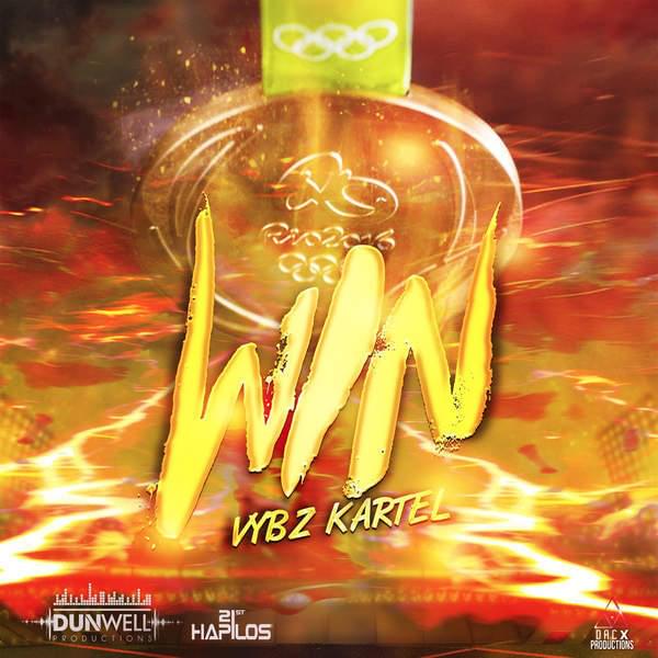 Album cover art for "Win" by Vybz Kartel