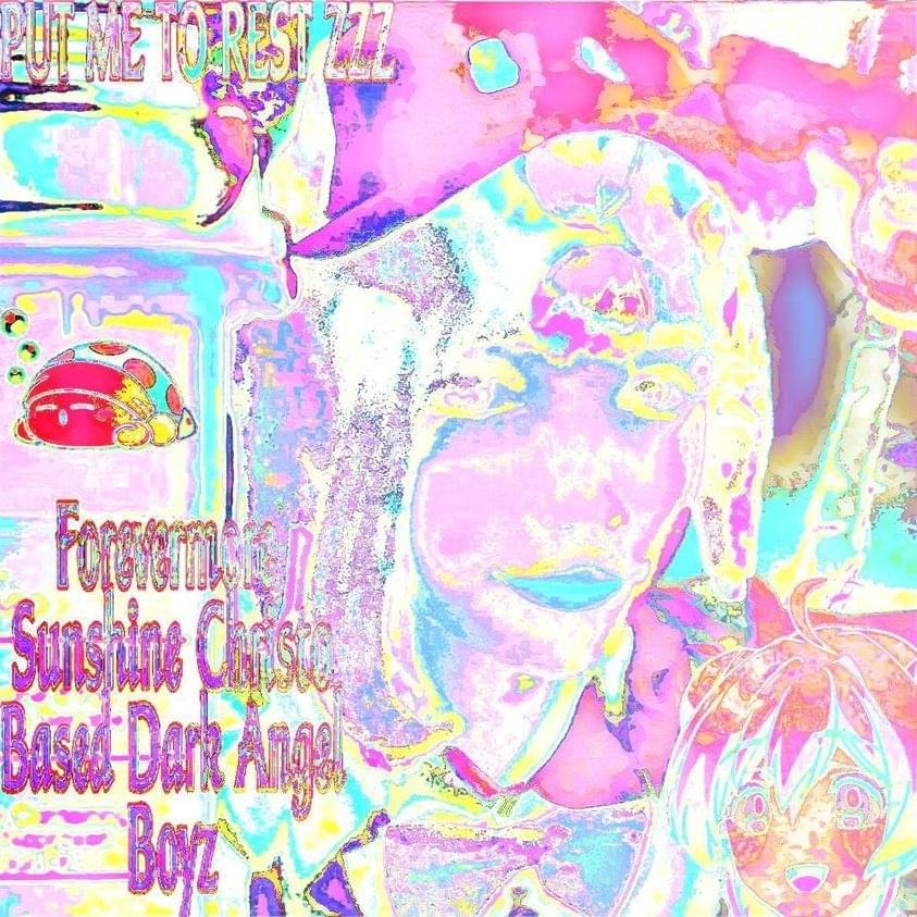 Album cover art for "Put Me To Rest ZZZ" by Sunshine Christo & 777forevermore