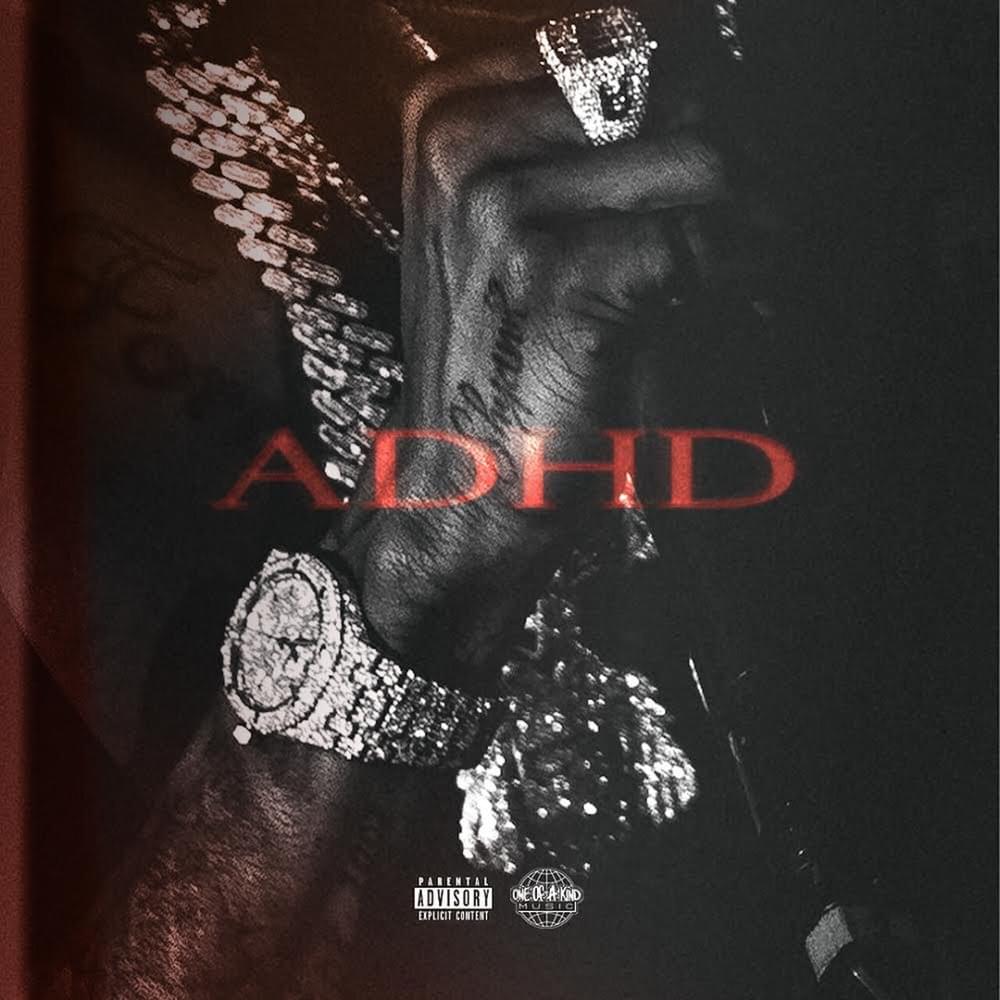 Album cover art for "ADHD" by Russ Millions