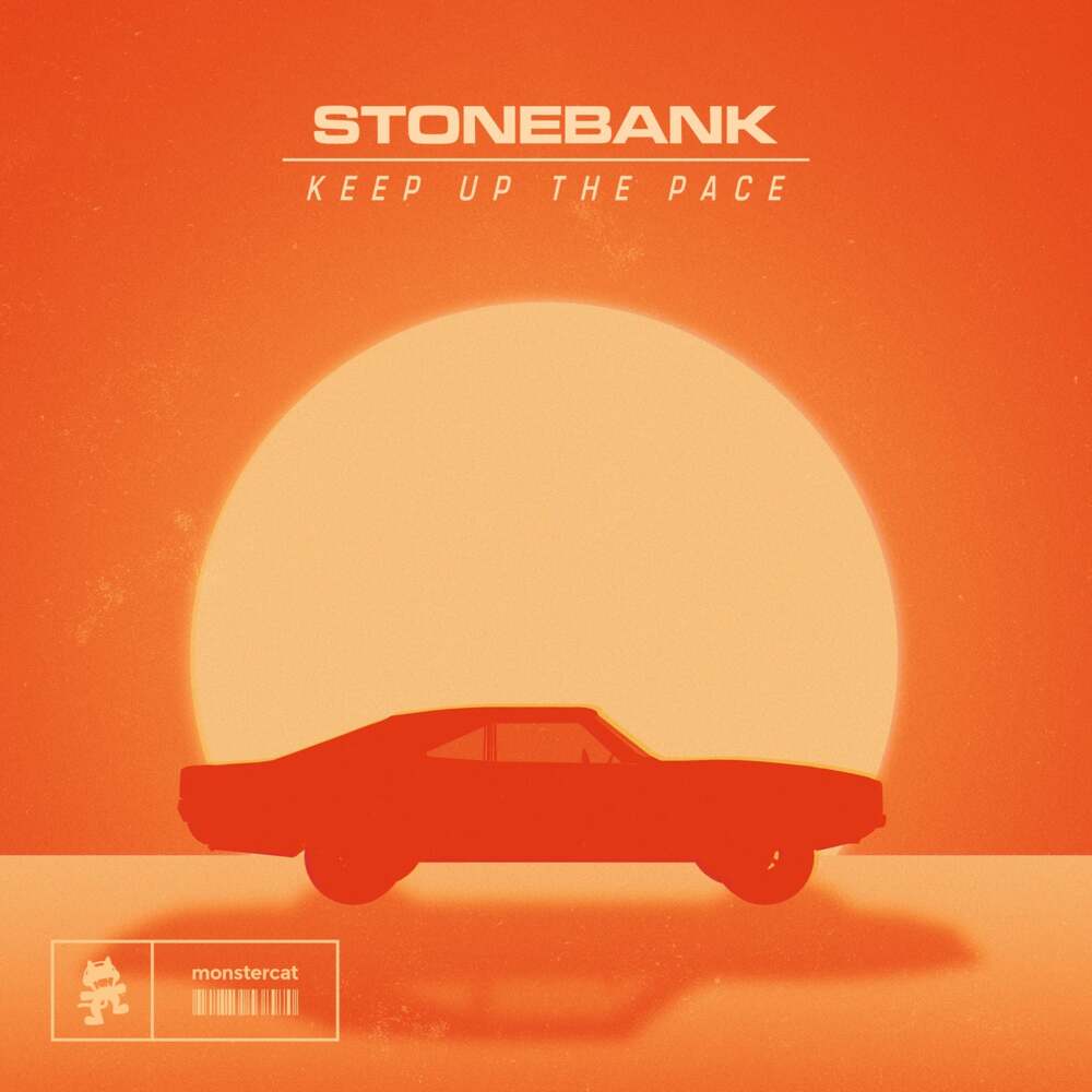Album cover art for "Keep Up The Pace" by Stonebank