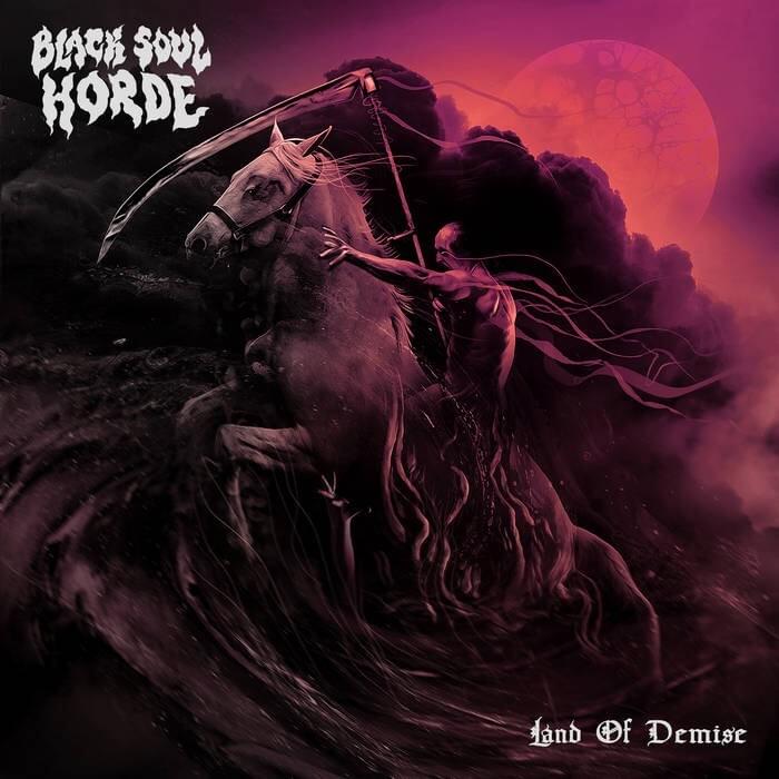Album cover art for "Troops of the Damned" by Black Soul Horde