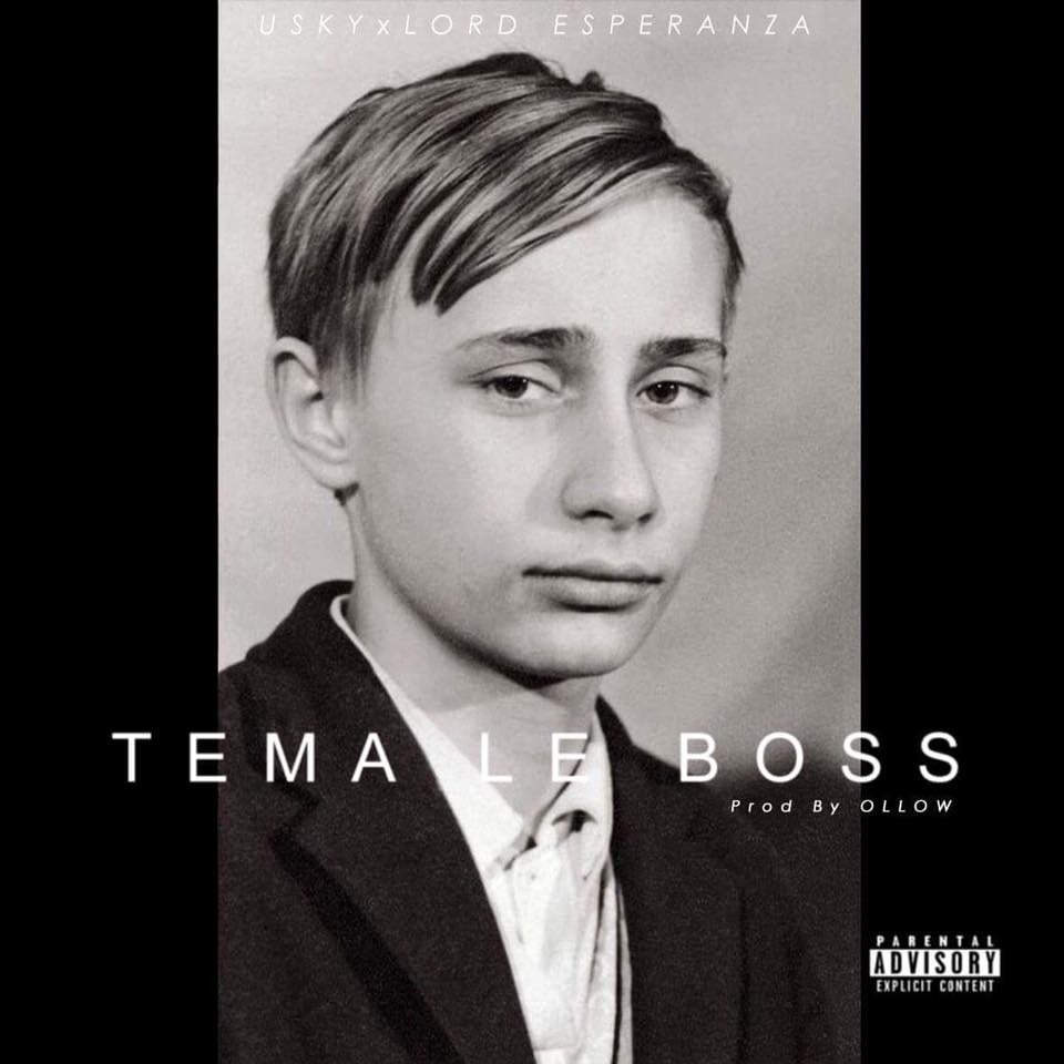 Album cover art for "Téma Le Boss" by USKY & Lord Esperanza