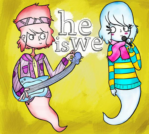 Album cover art for "Blame It on the Rain" by He Is We