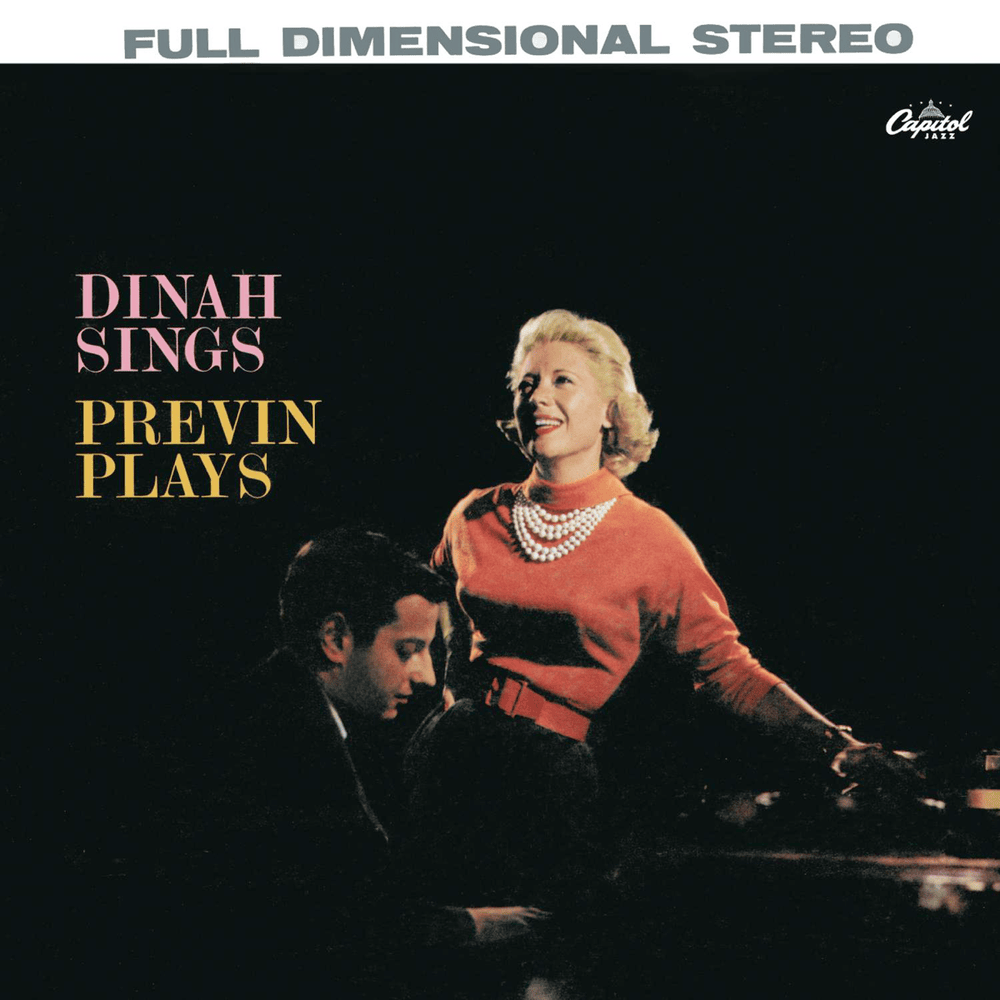 Album cover art for "April In Paris" by Dinah Shore