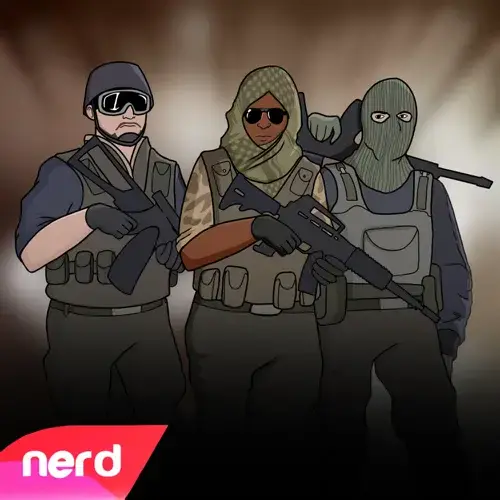 Album cover art for "My Squad" by NerdOut & Frazer & FabvL & DizzyEight & Breeton Boi