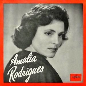 Album cover art for "Bailaricos" by Amália Rodrigues