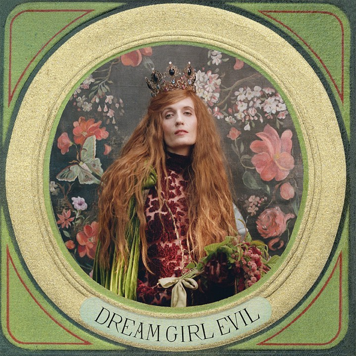 Album cover art for "Dream Girl Evil" by Florence + the Machine