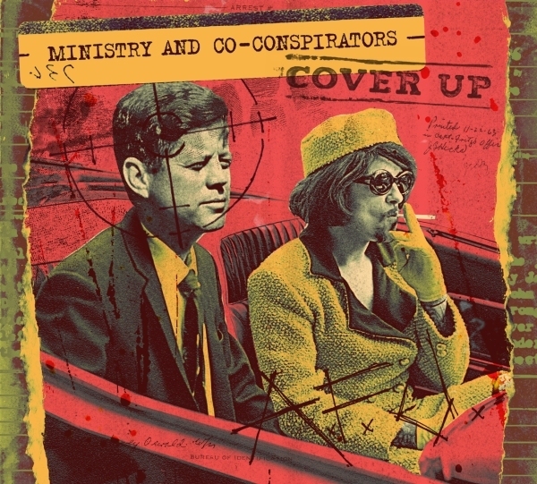 Album cover art for "Roadhouse Blues" by Ministry