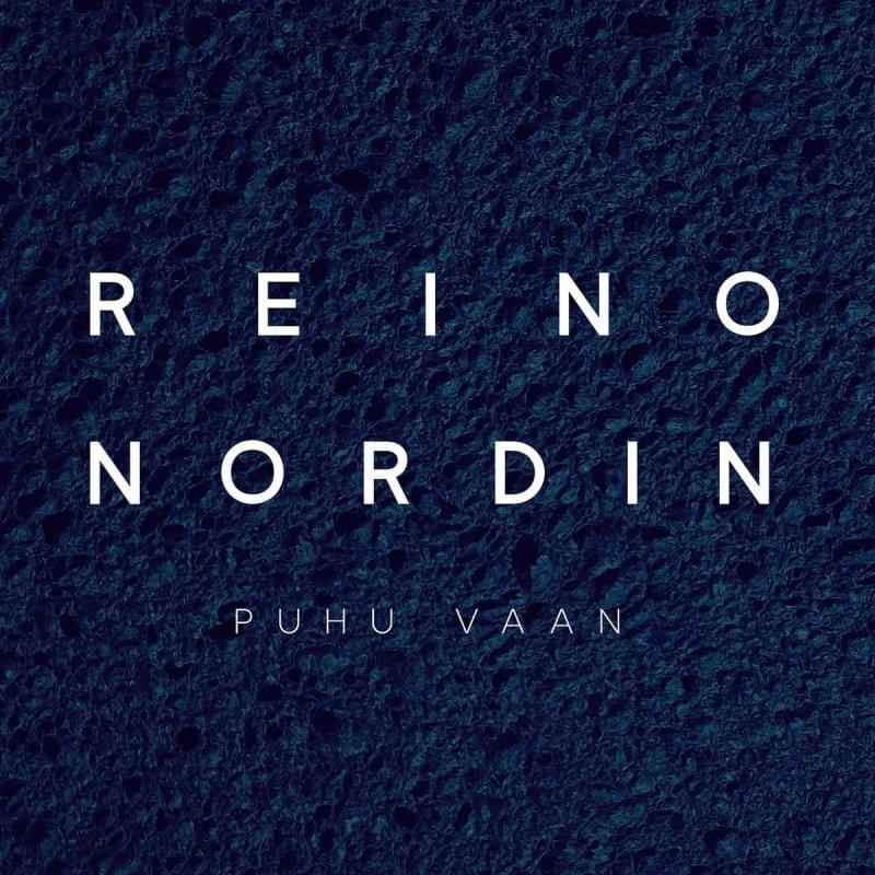 Album cover art for "Puhu vaan" by Reino Nordin