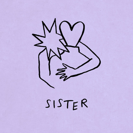 Album cover art for "Sister" by K.Flay