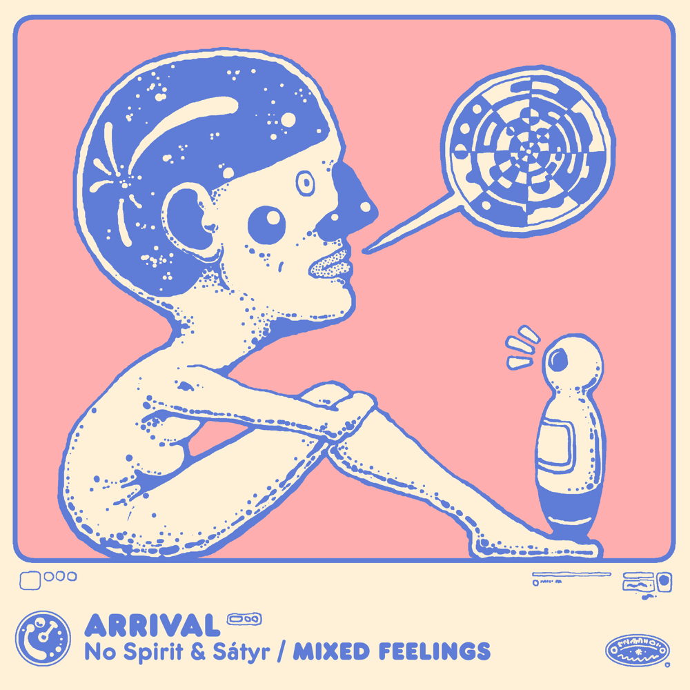 Album cover art for "Arrival" by No Spirit