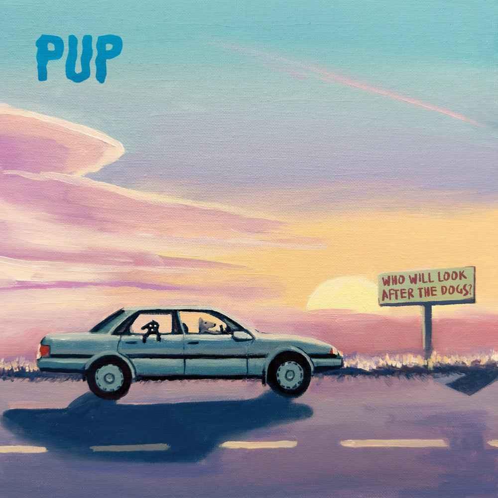 Album cover art for "Hallways" by PUP
