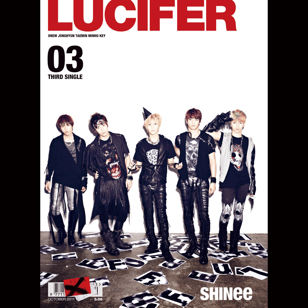 Album cover art for "LUCIFER -Japanese ver.-" by SHINee
