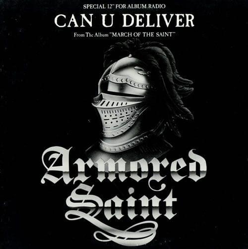 Album cover art for "Can U Deliver" by Armored Saint