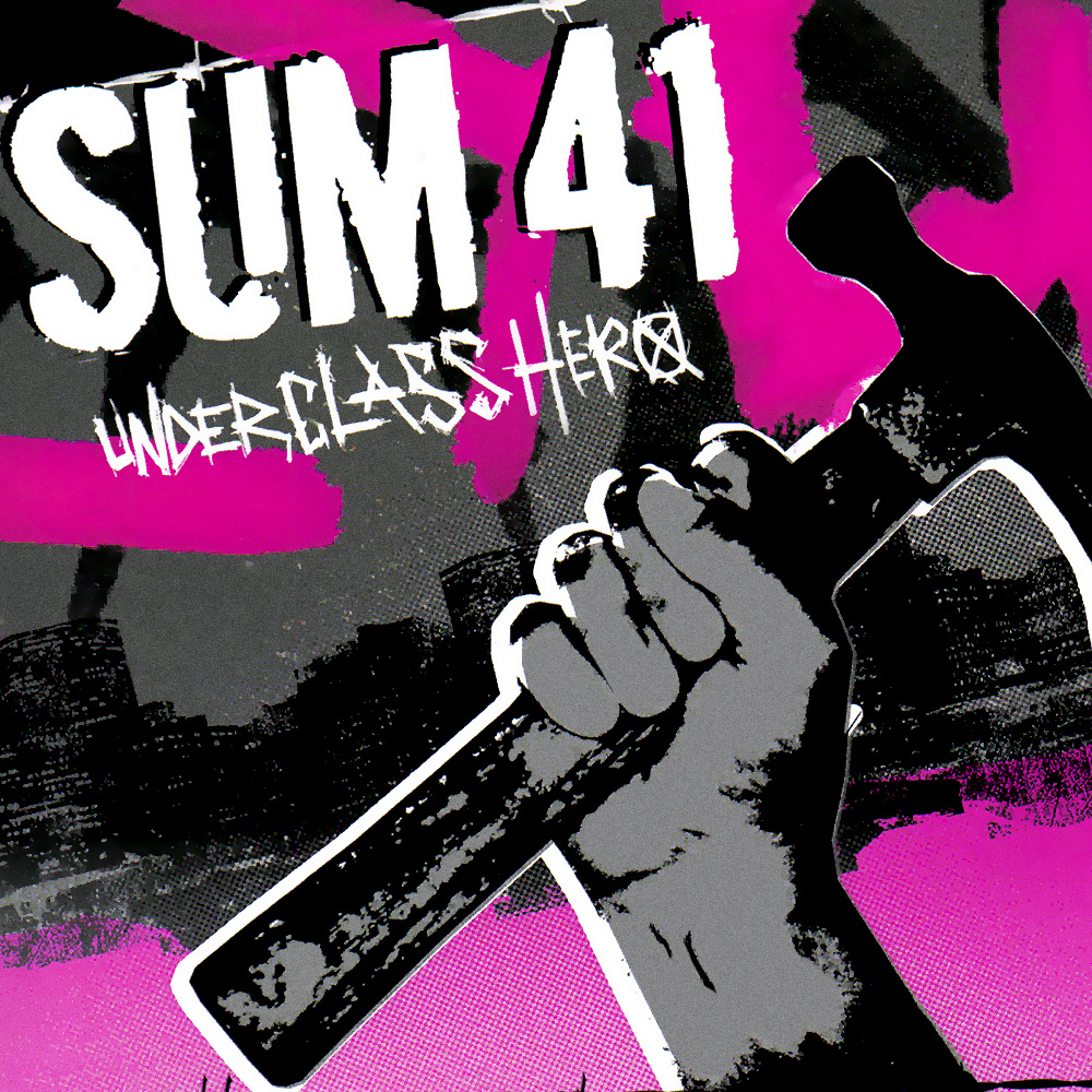 Album cover art for "Underclass Hero" by Sum 41