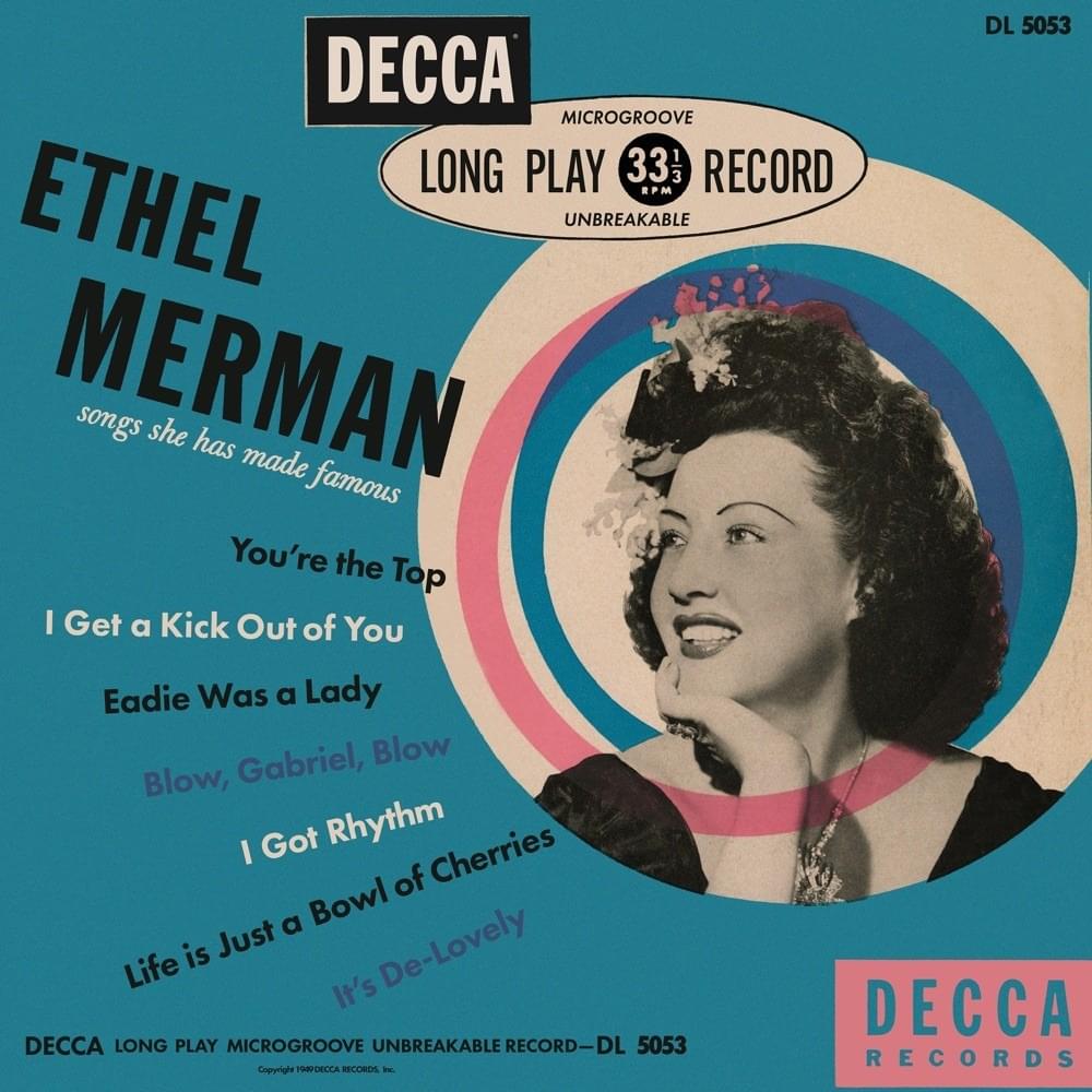 I Got Rhythm by Ethel Merman