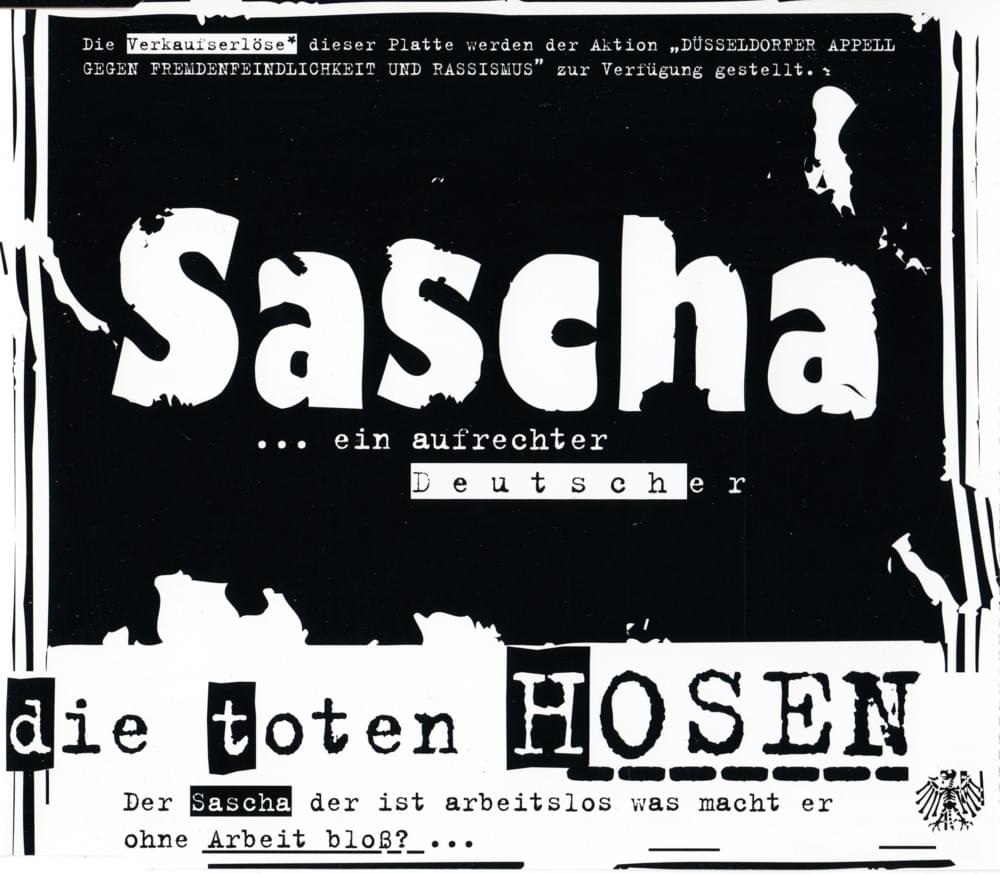 Album cover art for "Sascha ... ein aufrechter Deutscher" by Bravo Hits