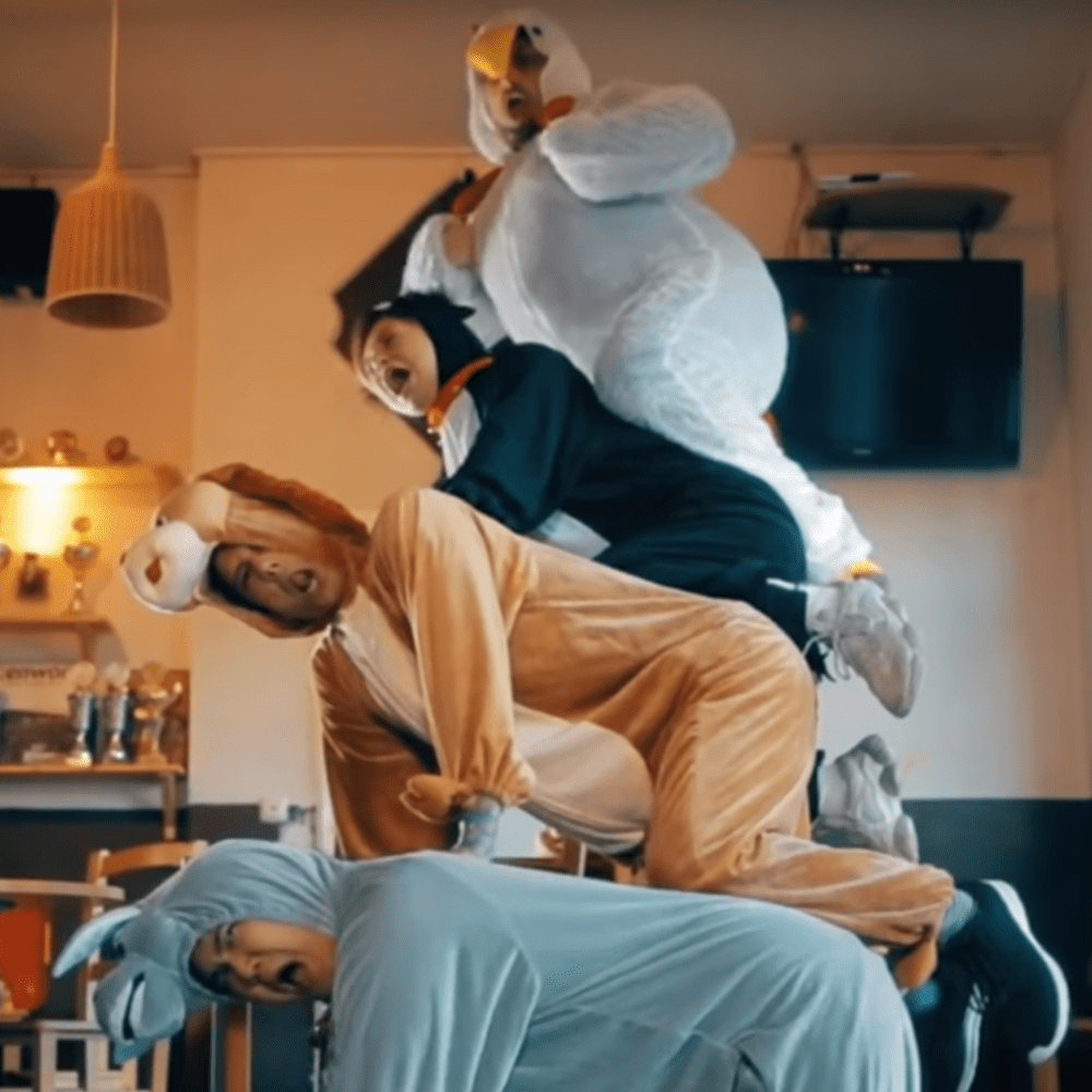 Album cover art for "Yo Dicka!" by Julien Bam & Joon Kim & Kelly (DEU) & AndrePlusPlus & Vincent Lee