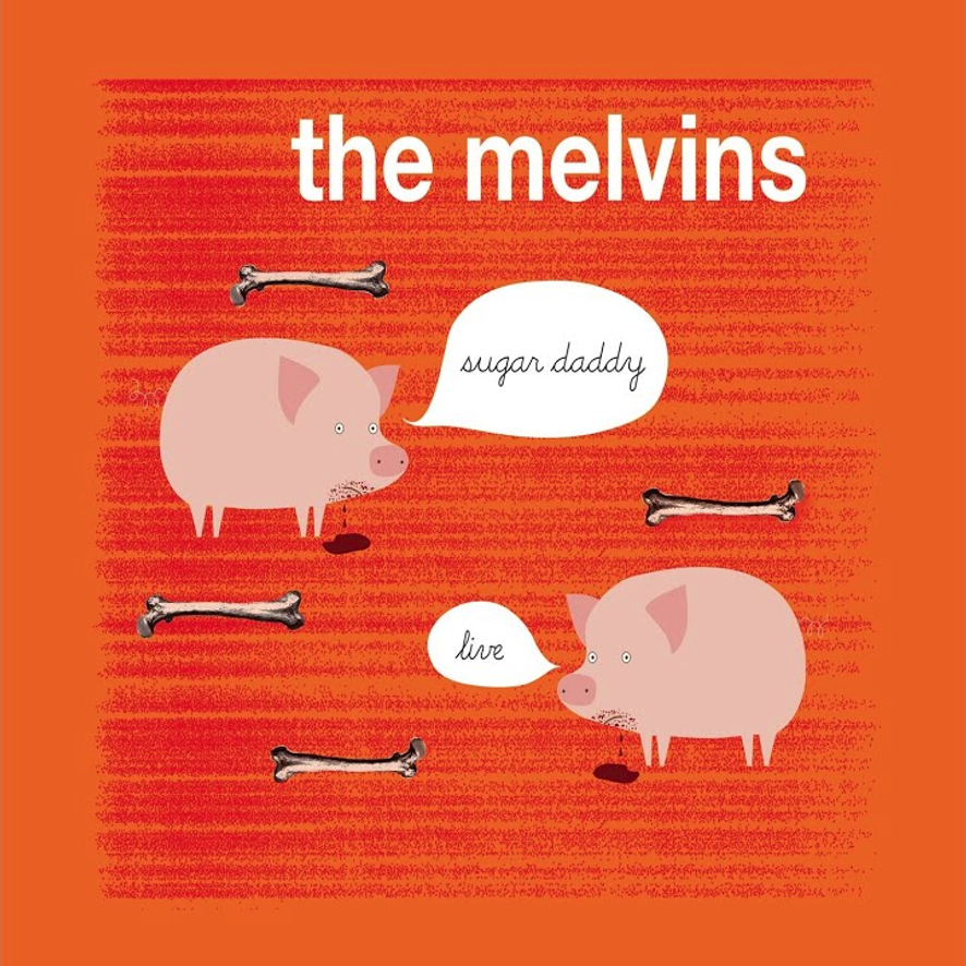 Album cover art for "The Hawk (Live)" by Melvins