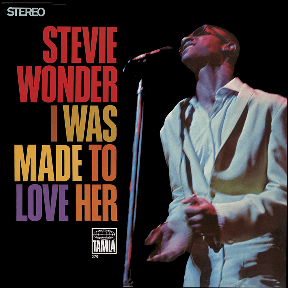 Album cover art for "My Girl" by Stevie Wonder