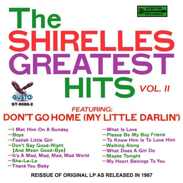 Cover image for The Shirelles’ Greatest Hits Vol. II