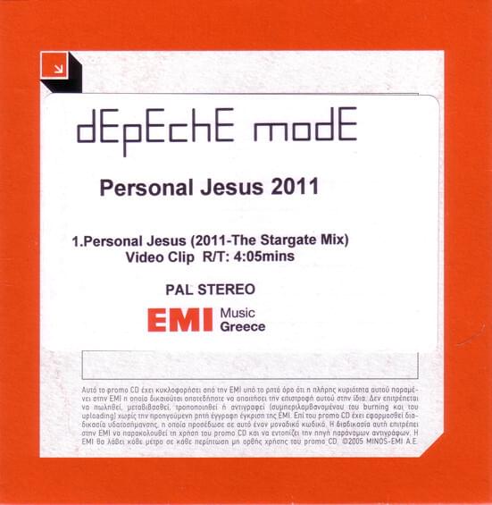 Album cover art for "Personal Jesus [The Stargate Video Mix]" by Depeche Mode