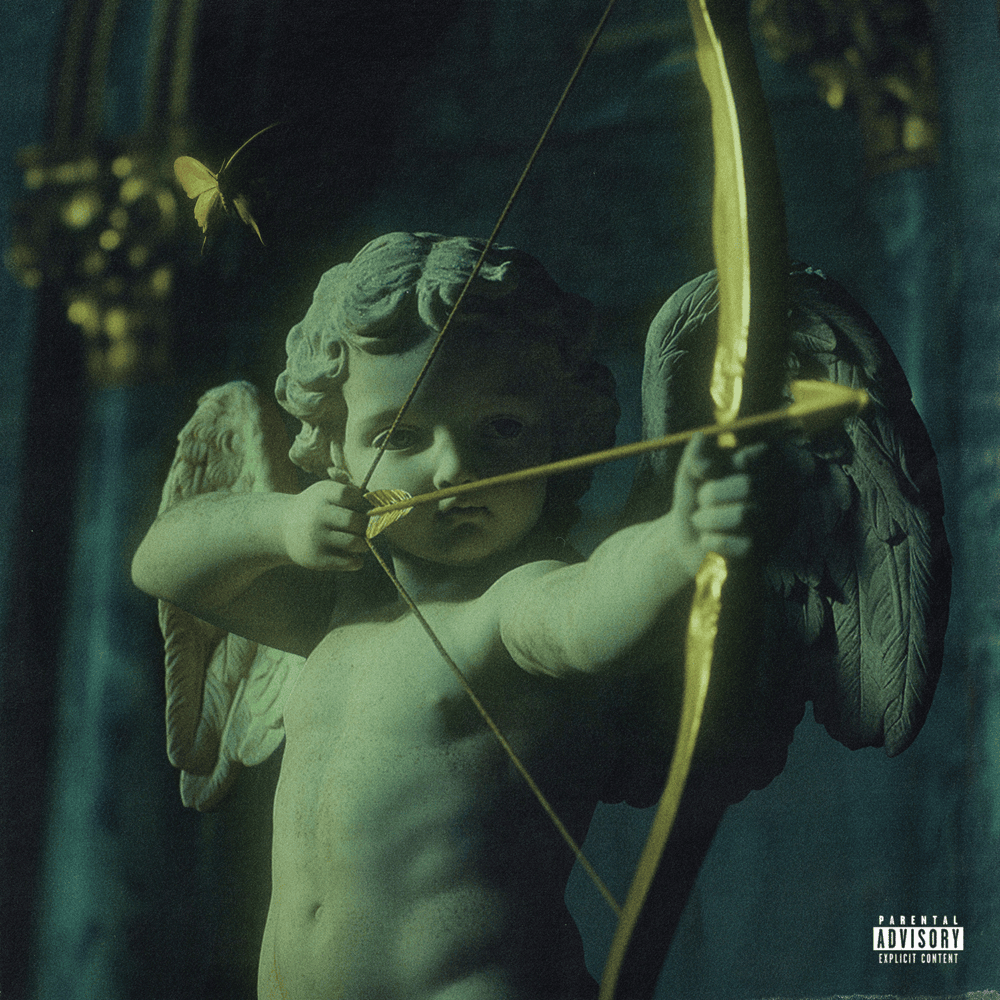 Album cover art for "Liefde In De Lucht" by Bokoesam