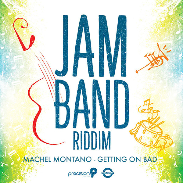 Album cover art for "Getting on Bad" by Machel Montano