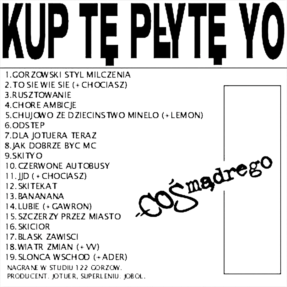 Album cover art for "Chujowo, że dzieciństwo minęło" by Brudne Serca