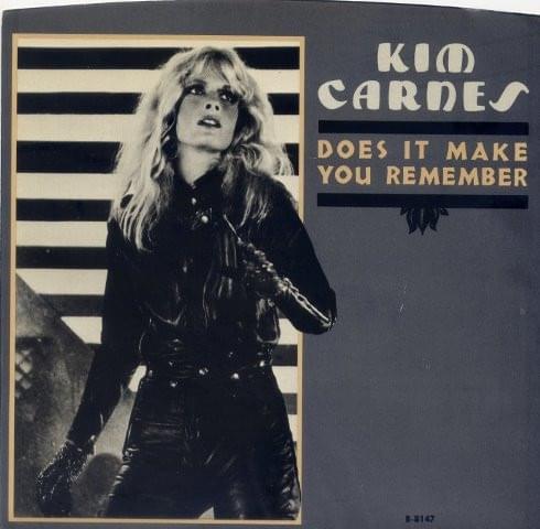 Album cover art for "Does It Make You Remember" by Kim Carnes