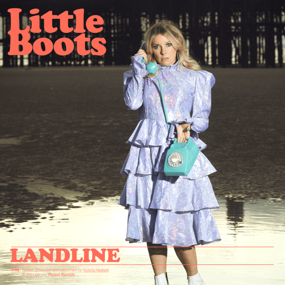 Album cover art for "Landline" by Little Boots