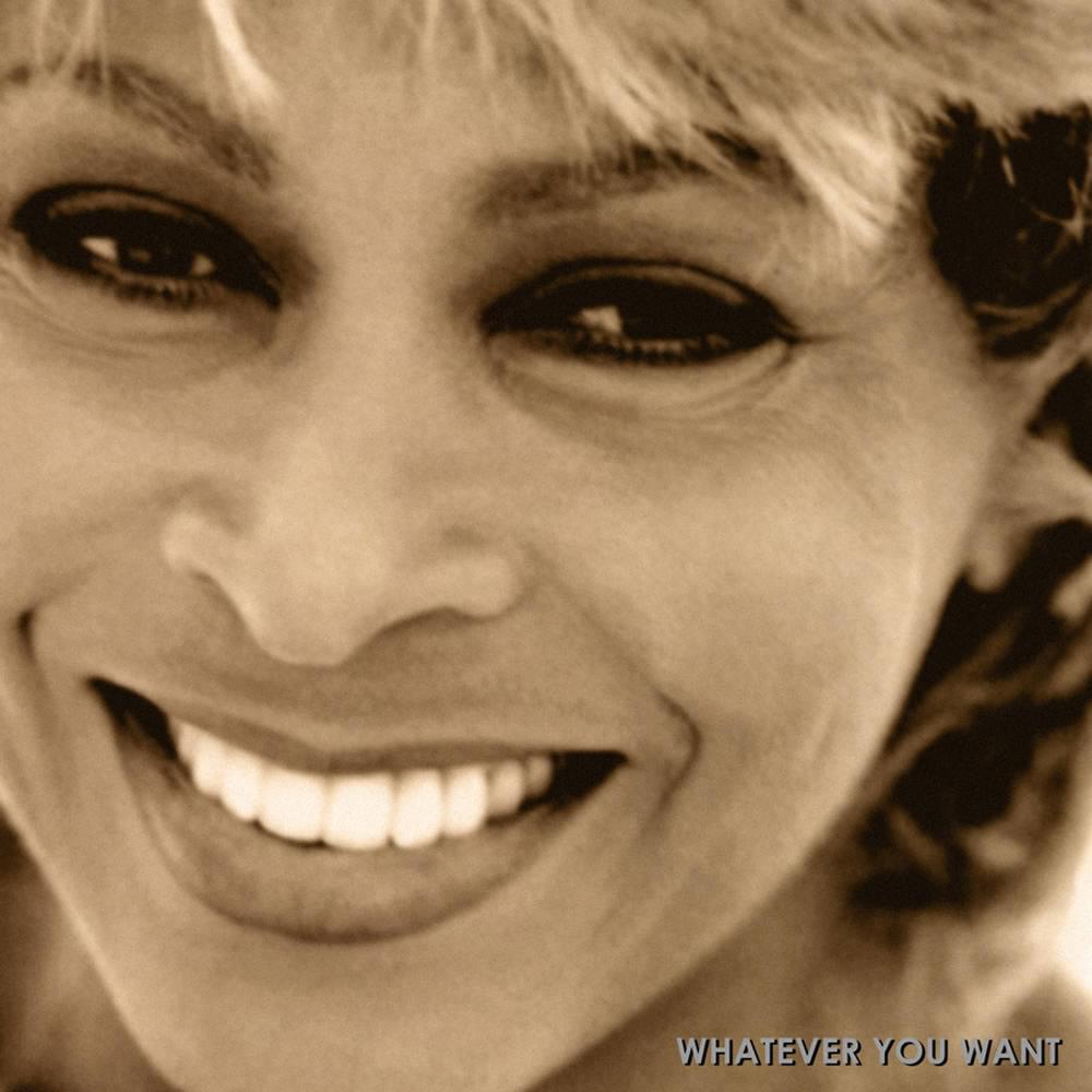 Album cover art for "Whatever You Want" by Tina Turner