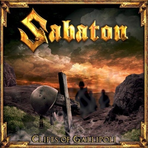 Album cover art for "Cliffs of Gallipoli" by Sabaton