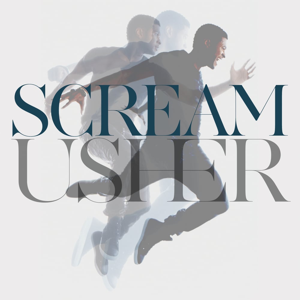 Album cover art for "Scream" by USHER