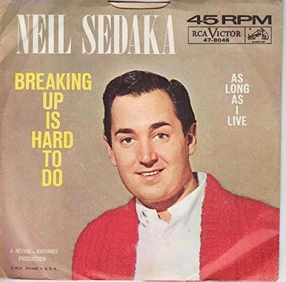 Breaking Up Is Hard to Do by Neil Sedaka
