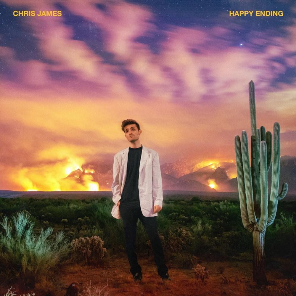 Album cover art for "Happy Ending" by Chris James