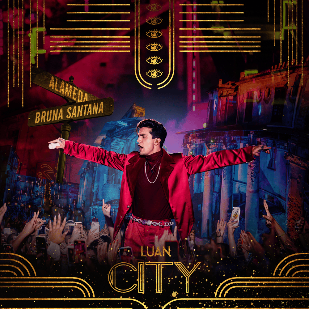 Album cover art for "CELTA (Ao Vivo)" by Luan Santana