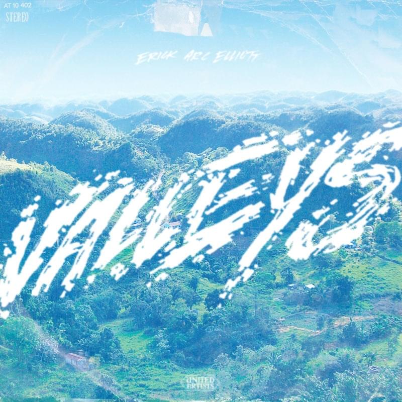 Album cover art for "THE VALLEYS" by Erick the Architect