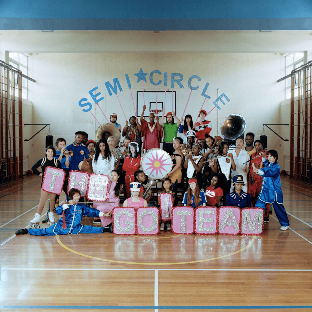 Album cover art for "Mayday" by The Go! Team