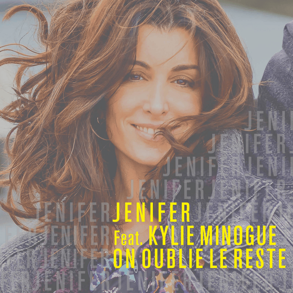 Album cover art for "On oublie le reste" by Jenifer & Kylie Minogue