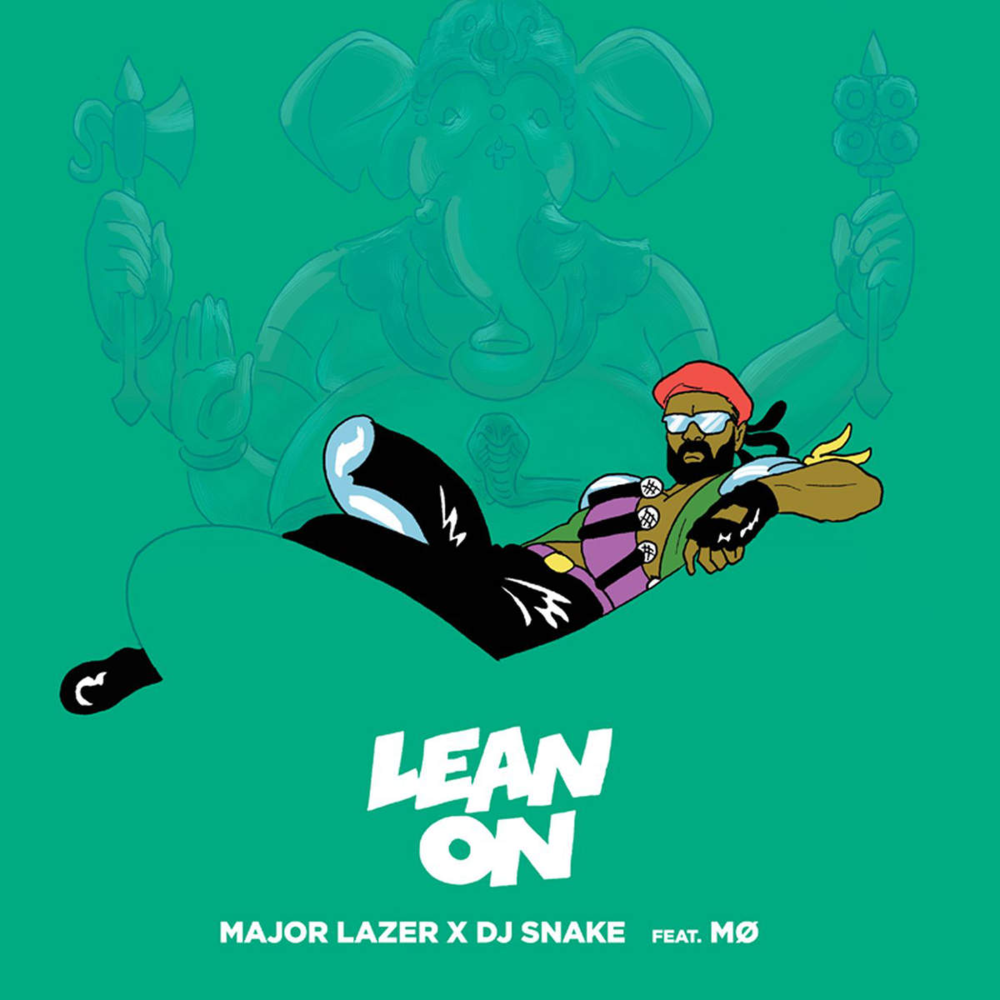 Album cover art for "Major Lazer - Lean On ft. DJ Snake & MØ (Tradução em Português)" by Genius Brasil Traduções
