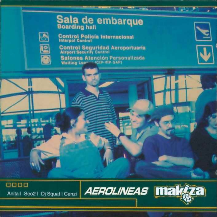 Album cover art for "La Rosa de Los Vientos" by Makiza