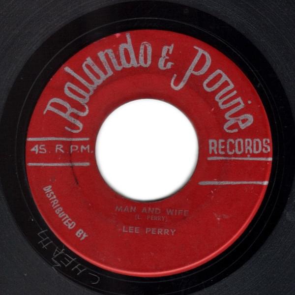 Album cover art for "Man And Wife" by Lee “Scratch” Perry