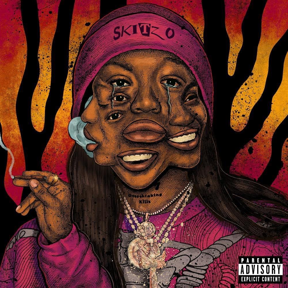 Album cover art for "Skitzo" by Kaash Paige