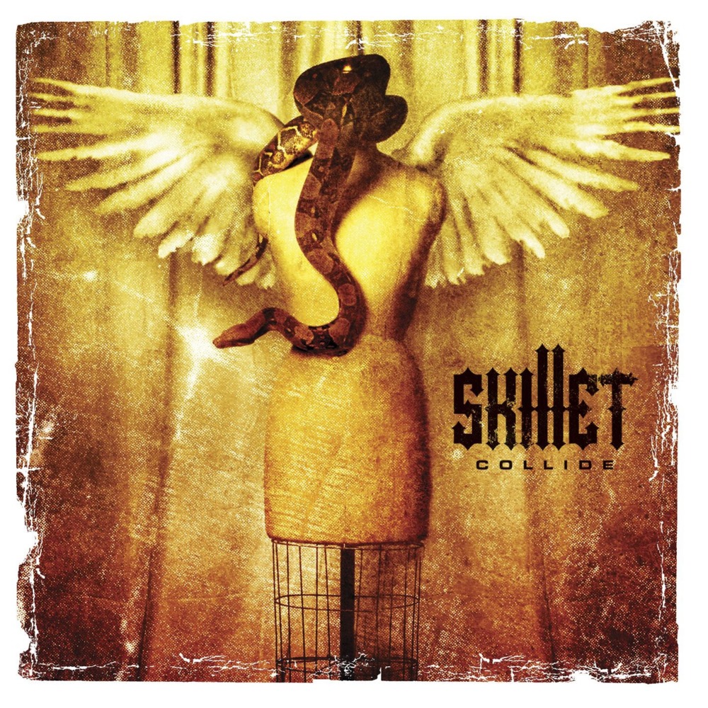 Album cover art for "Collide" by Skillet