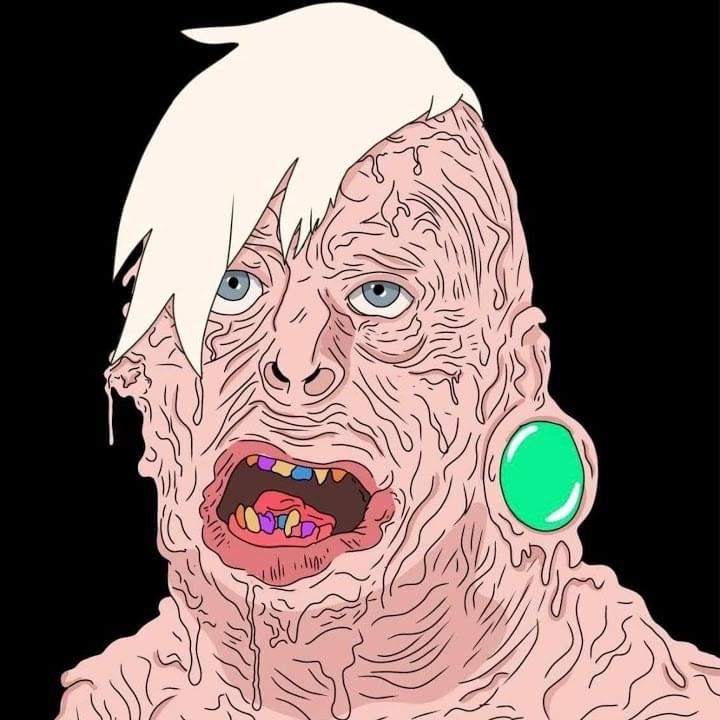 Album cover art for "Guava Juice" by Dot Dot Curve