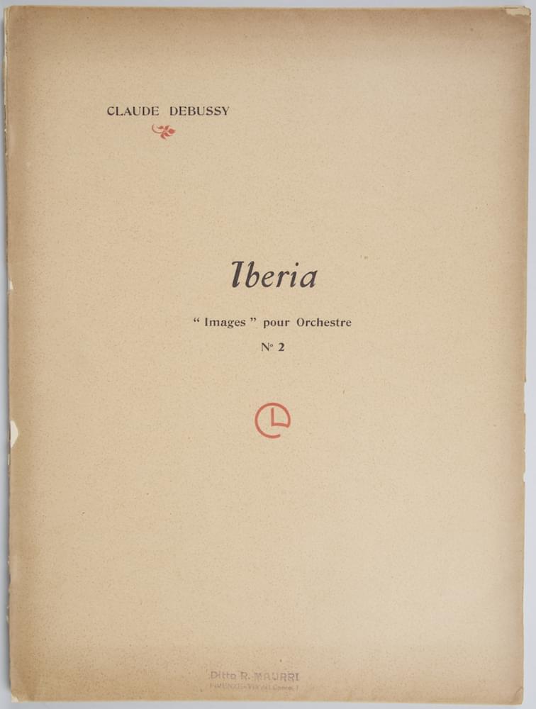 Album cover art for "Ibéria" by Claude Debussy