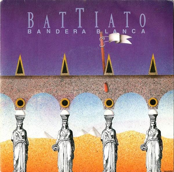 Album cover art for "Bandera blanca" by Franco Battiato
