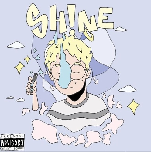 Album cover art for "Confessions" by Lil Shine